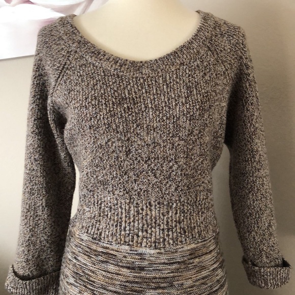 Maggy London Merino Wool Blend Scoop Neck Knit Sweater Dress, NWT, size XL - Picture 3 of 10